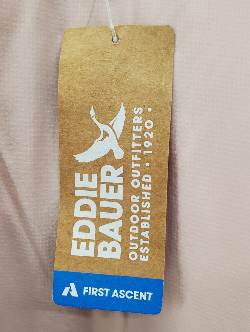 Eddie Bauer Astro Air Hoodie Jacket Womens Large Pink First Ascent NWT - Picture 5 of 11
